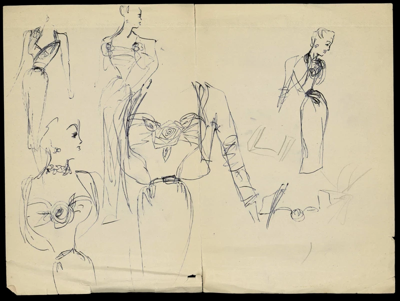 Crédit: Collection Dior Héritage, Paris. © Christian Dior Crédit: Collection Dior Héritage, Paris. © Christian Dior