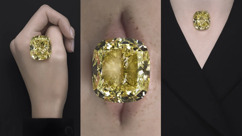 Dior《Le Montaigne》黃鑽情境圖 @Brigitte Niedermair