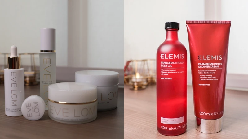 悠美Revive Spa概念店獨家合作保養品牌EVE LOM、Elemis。
