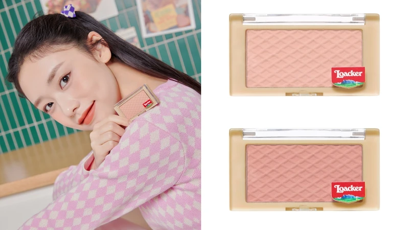 甜感微化腮紅,上香草、下巧克力奶油 甜感微化腮紅,上香草、下巧克力奶油