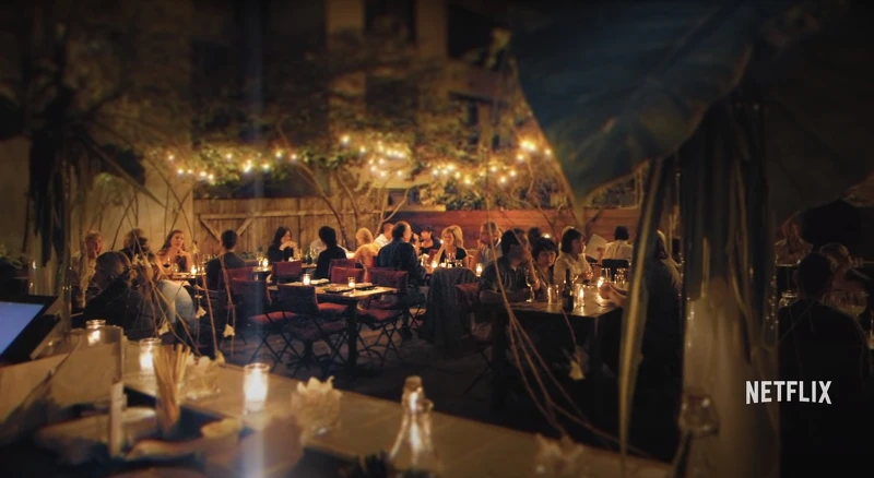 ▲Pure Food and Wine曾是名人都趨之若鶩的高檔純素餐廳。（圖 / 翻攝自Netflix YouTube頻道）