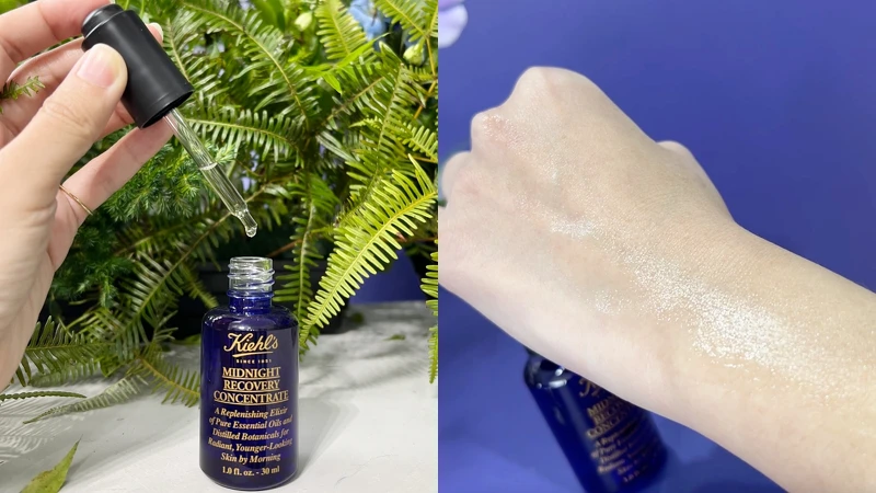 Kiehl’s契爾氏植萃藍鑽修護激萃採用滴管設計,質地用起來潤澤而不油膩。 Kiehl’s契爾氏植萃藍鑽修護激萃採用滴管設計,質地用起來潤澤而不油膩。