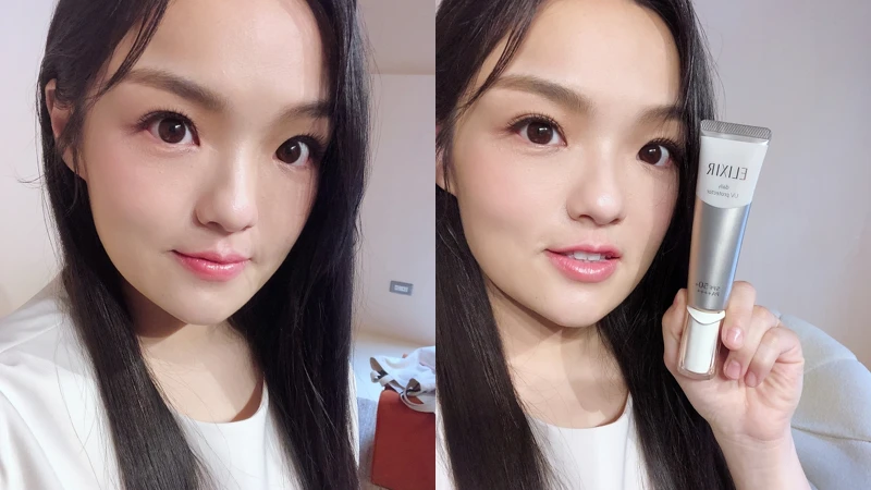 徐佳瑩自拍照展現澎彈亮好氣色。