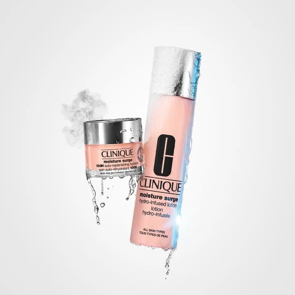 倩碧水磁場多酵活水精華露情境。 倩碧水磁場多酵活水精華露情境。