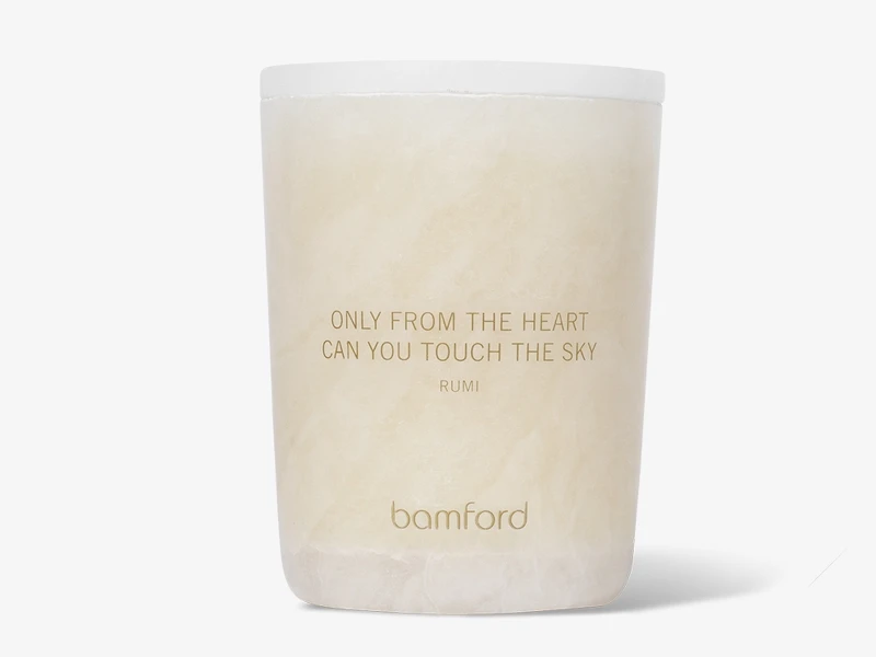 bamford熙月PELARGONIUM雪花石香氛蠟燭300g，NT5,000