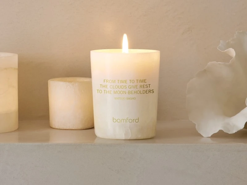 bamford靜穆PILGRIM雪花石香氛蠟燭300g，NT5,000