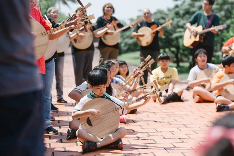 千人傳唱是恆春半島大動員在恆春古城旁演唱民謠 千人傳唱是恆春半島大動員在恆春古城旁演唱民謠