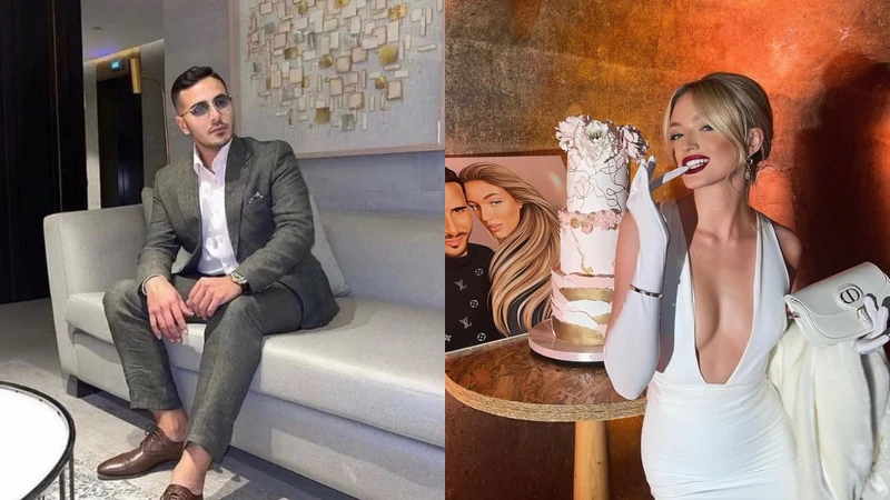 ▲Simon希望自己和Kate Konlin都能通過IG的名人認證。(合成圖 / 翻攝自IG) ▲Simon希望自己和Kate Konlin都能通過IG的名人認證。(合成圖 / 翻攝自IG)