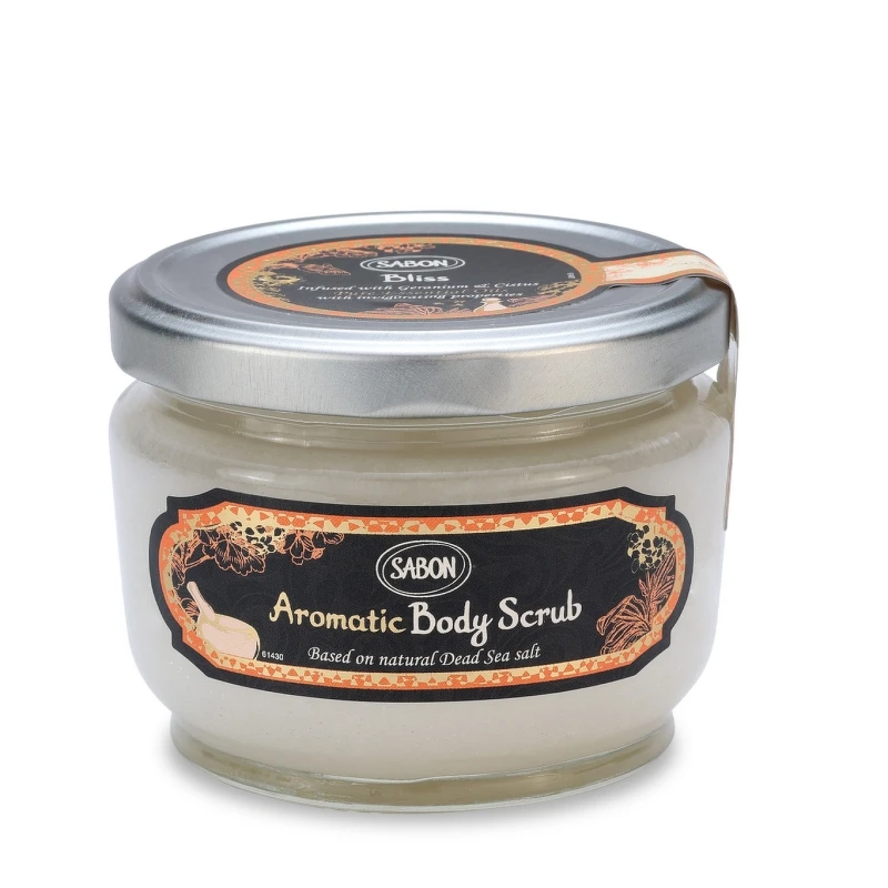 SABON天竺葵精油身體磨砂膏320g,NT1480。