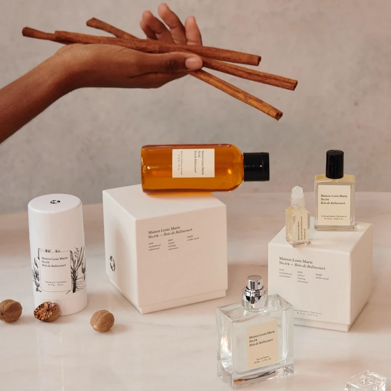 Maison Louis Marie No.04 Bois de Balincourt秘徑漫遊產品情境圖。 Maison Louis Marie No.04 Bois de Balincourt秘徑漫遊產品情境圖。