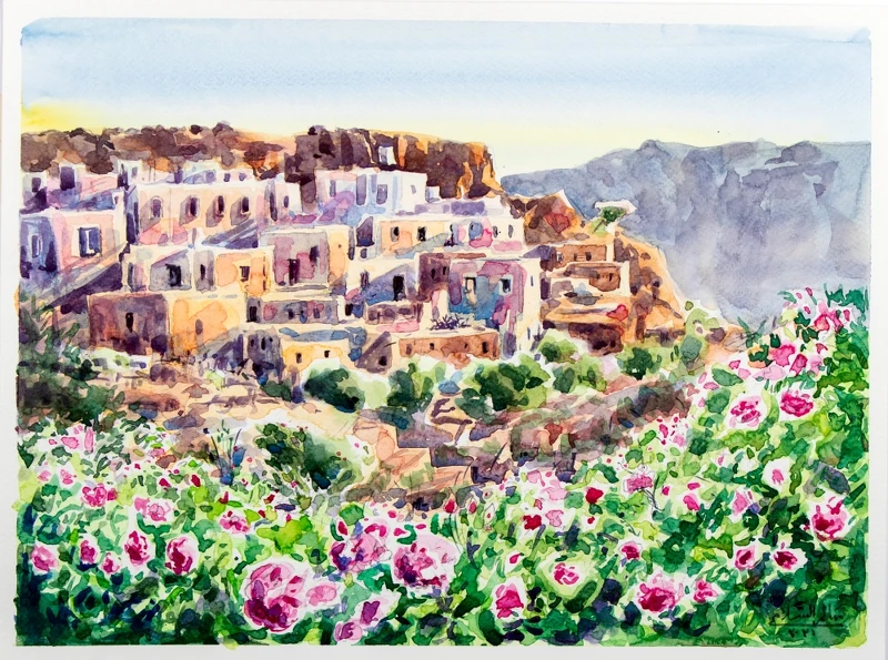 AMOUAGE阿科玫瑰ATTAR精油ROSE AQOR風景圖。 AMOUAGE阿科玫瑰ATTAR精油ROSE AQOR風景圖。