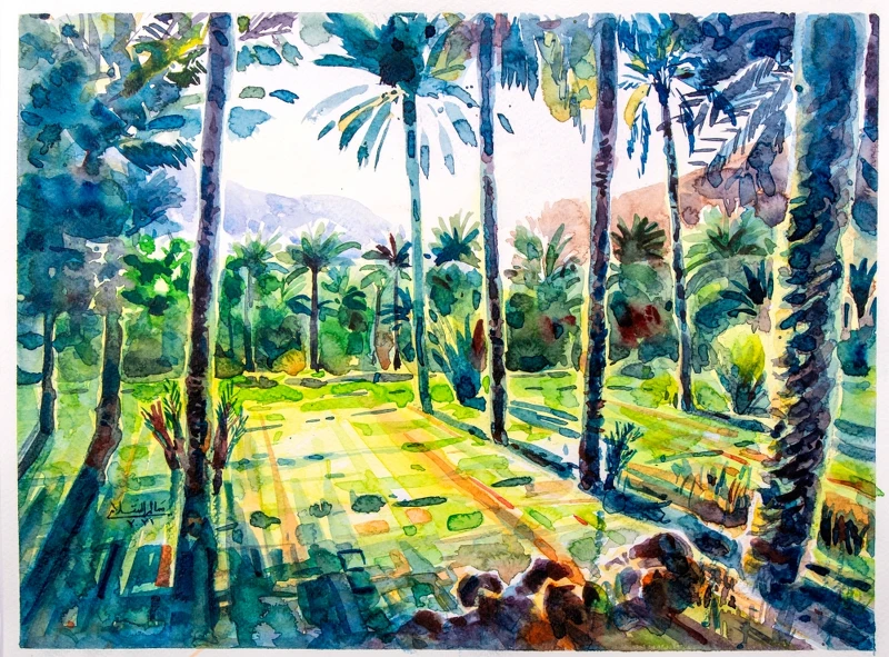 AMOUAGE烏利亞沉香ATTAR精油OUD ULYA風景圖。 AMOUAGE烏利亞沉香ATTAR精油OUD ULYA風景圖。