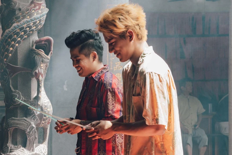 ▲▼朱軒洋在劇中飾演乩童,被蔡淑臻飾演的小劉醫師吸引。(圖/公視提供) ▲▼朱軒洋在劇中飾演乩童,被蔡淑臻飾演的小劉醫師吸引。(圖/公視提供)