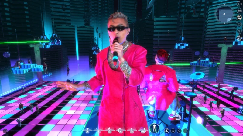 「美秀集團」全息演唱會封測場〈馬克吐溫〉場景「虛數陣」 「美秀集團」全息演唱會封測場〈馬克吐溫〉場景「虛數陣」