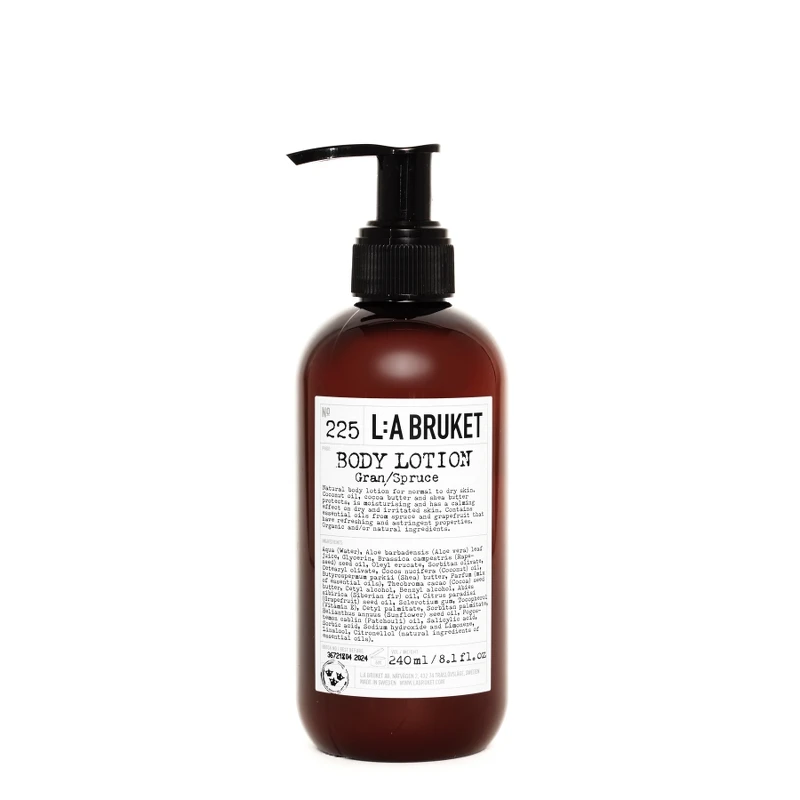 L:A BRUKET 225身體乳(#雲杉) 240ml，NT1,350