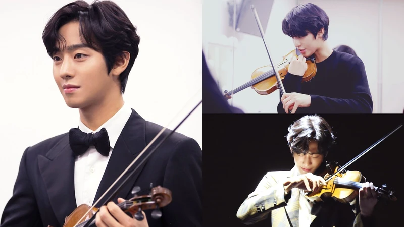 安孝燮隱藏才藝是小提琴