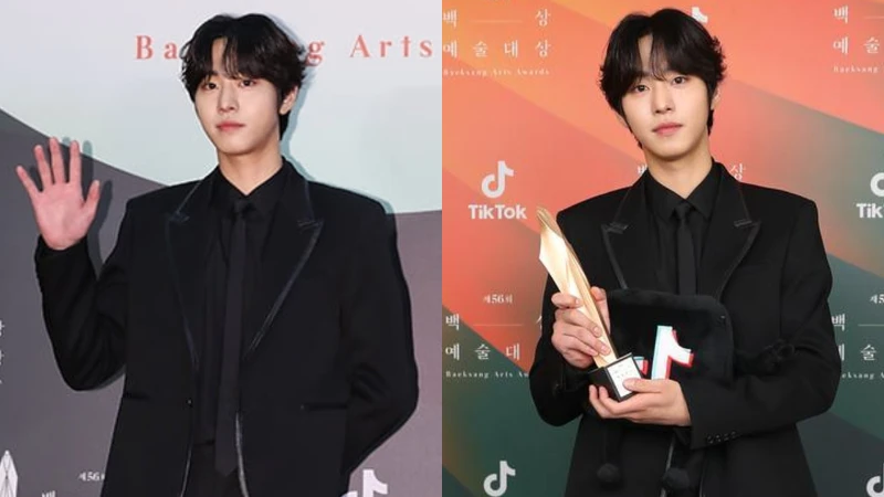 安孝燮曾拿下百想藝術大賞新人與人氣獎