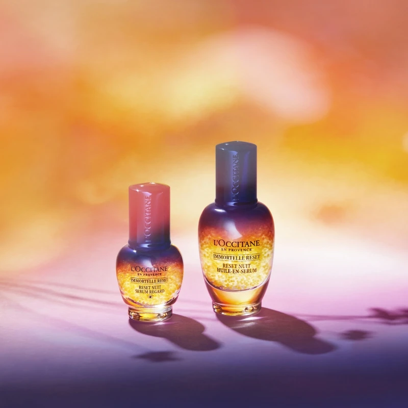 L’OCCITANE歐舒丹光萃肌活露與光萃肌活亮眼修護露。