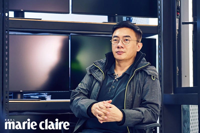 ▲林經堯認為搭載新科技,能夠讓藝術碰撞出全新面貌。(攝影/蔡孝如) ▲林經堯認為搭載新科技,能夠讓藝術碰撞出全新面貌。(攝影/蔡孝如)