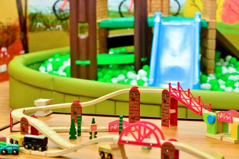 最受兒童歡迎的遊戲室。 最受兒童歡迎的遊戲室。