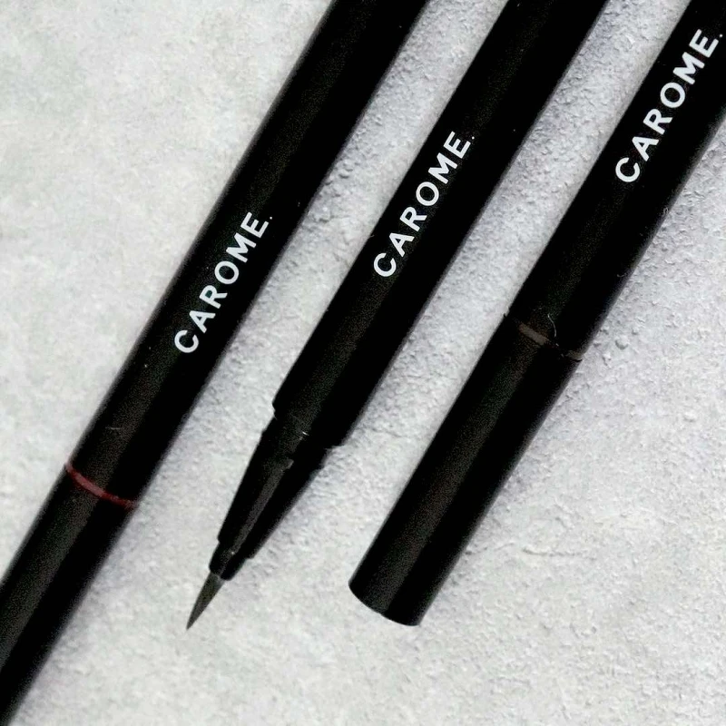 CAROME.絕不暈染眼線液情境圖。 CAROME.絕不暈染眼線液情境圖。