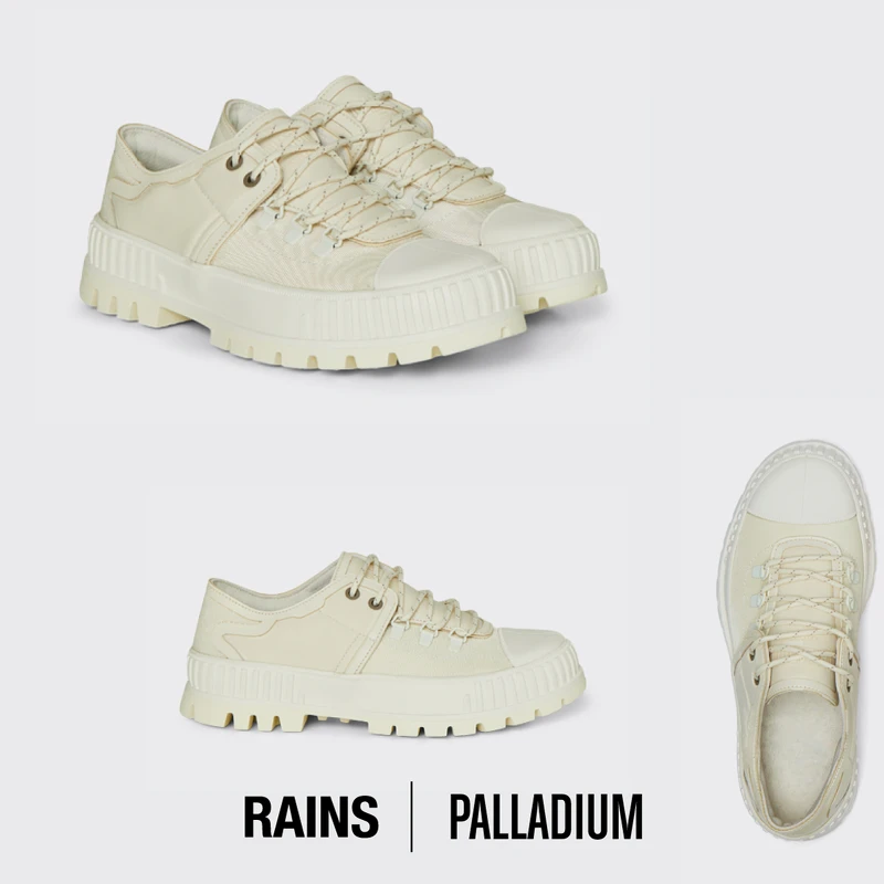 Pallashock巧克力鞋(燕麥白),NT$3,580