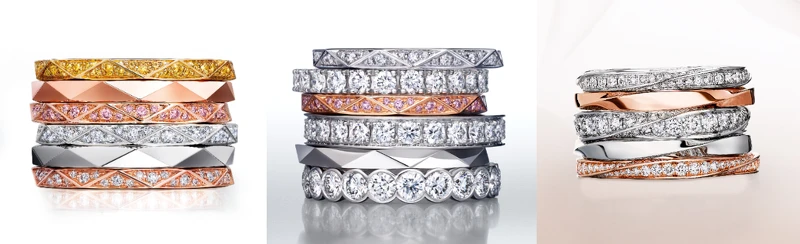 Laurence Graff Signature婚戒、永恆戒指、Spiral系列 Laurence Graff Signature婚戒、永恆戒指、Spiral系列