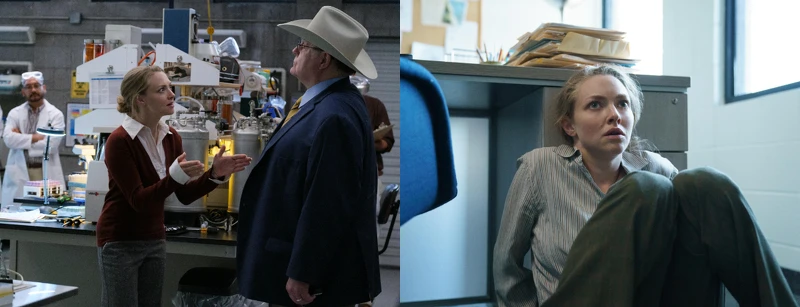 伊莉莎白在成功與誠實的選擇上也曾經歷掙扎過程,但最終又在追求成功的瘋狂偏執與盲目樂觀的自信之下,步步邁向騙局越演越烈的狀態。 伊莉莎白在成功與誠實的選擇上也曾經歷掙扎過程,但最終又在追求成功的瘋狂偏執與盲目樂觀的自信之下,步步邁向騙局越演越烈的狀態。