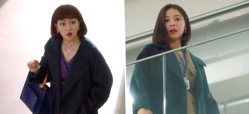 《社內相親》戲中陳映書與趙友貞是死對頭