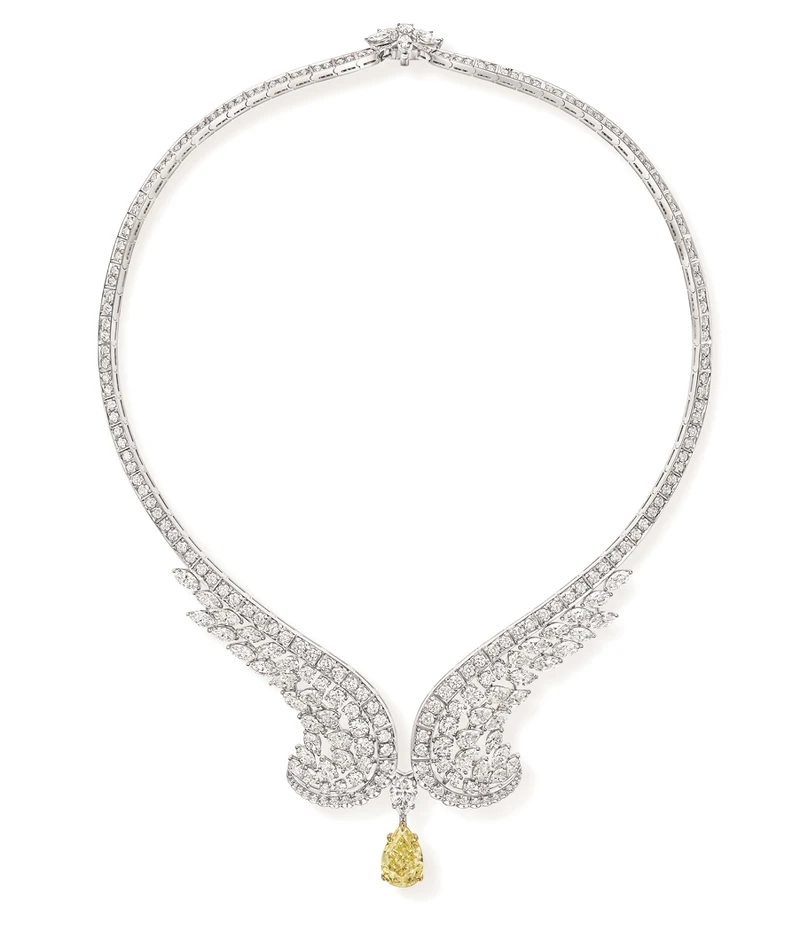 海瑞溫斯頓New York 系列 Eagle 黃鑽鑽石項鍊 海瑞溫斯頓New York 系列 Eagle 黃鑽鑽石項鍊