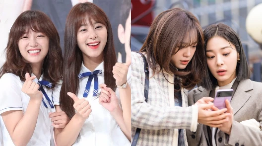 金世正薛仁雅在《學校2017》及《社內相親》兩度合作 金世正薛仁雅在《學校2017》及《社內相親》兩度合作