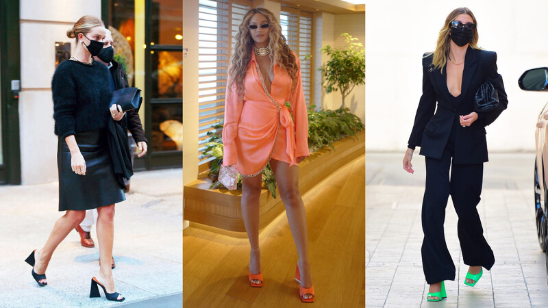 Devon粗跟涼鞋曾出現在Rosie Huntington-Whiteley、Beyoncé、Hailey Bieber的私服搭配中 Devon粗跟涼鞋曾出現在Rosie Huntington-Whiteley、Beyoncé、Hailey Bieber的私服搭配中