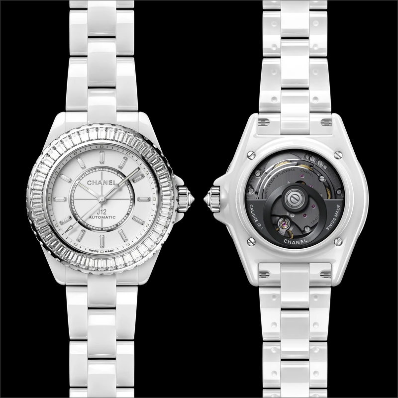 Chanel新錶:J12 Baguette Diamond Bezel腕錶 Chanel新錶:J12 Baguette Diamond Bezel腕錶