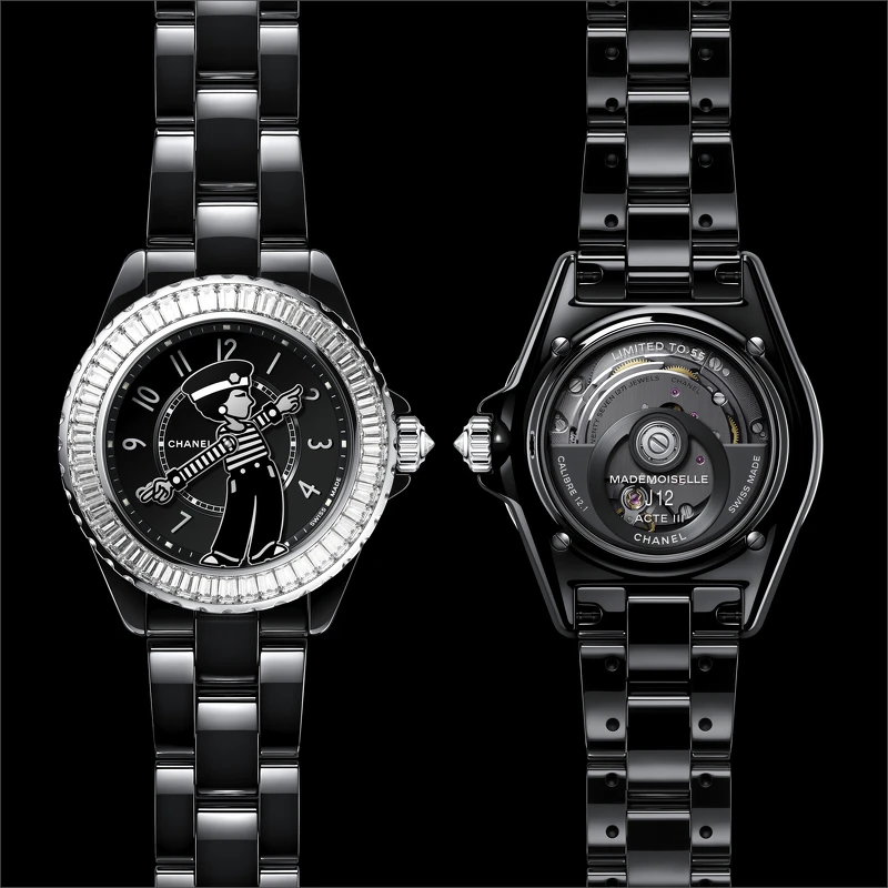 Chanel新錶:Mademoiselle J12 La Pausa 腕錶 Chanel新錶:Mademoiselle J12 La Pausa 腕錶