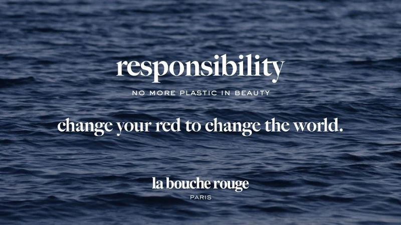 La Bouche Rouge提倡Blue Beauty理念。 La Bouche Rouge提倡Blue Beauty理念。