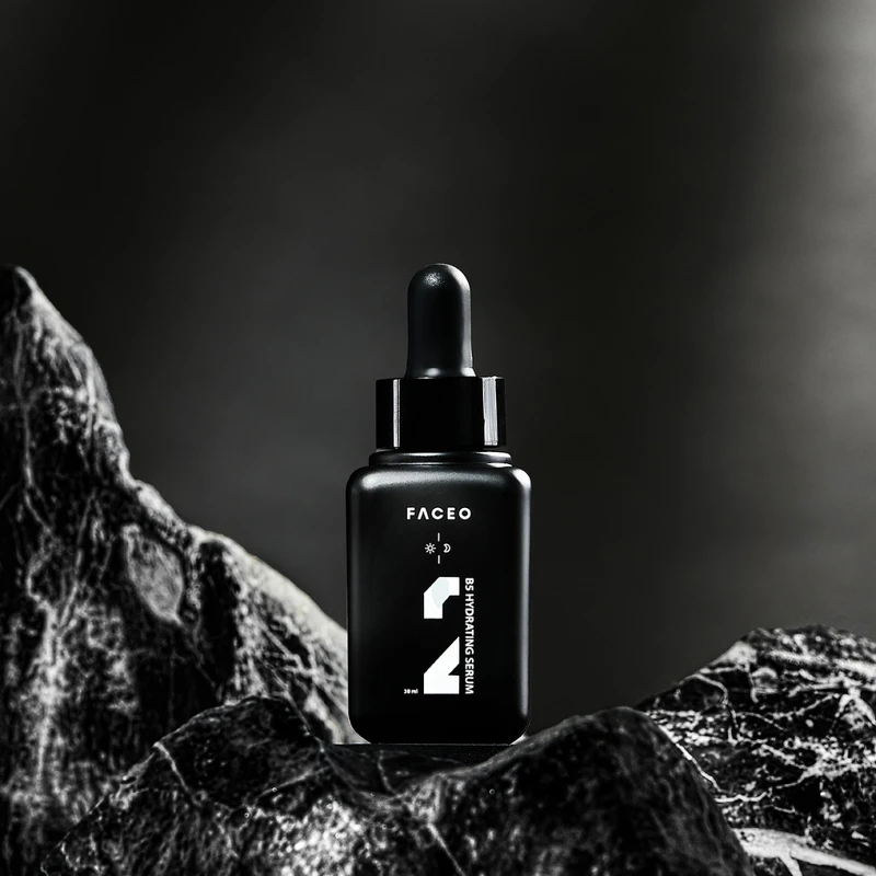 FACEO黑曜岩B5活萃保濕精華液30ml，NT690。