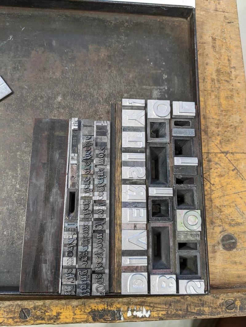 挑戰活版印刷製作 挑戰活版印刷製作