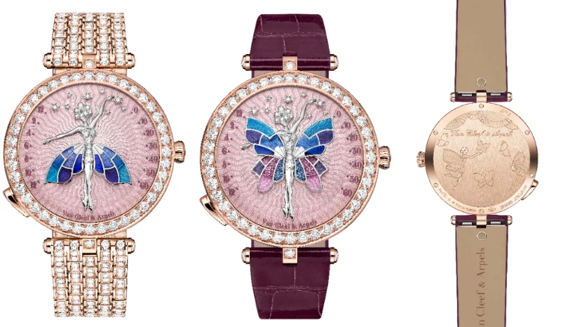 Lady Arpels Ballerine Enchantée Rose Gold腕錶 Lady Arpels Ballerine Enchantée Rose Gold腕錶