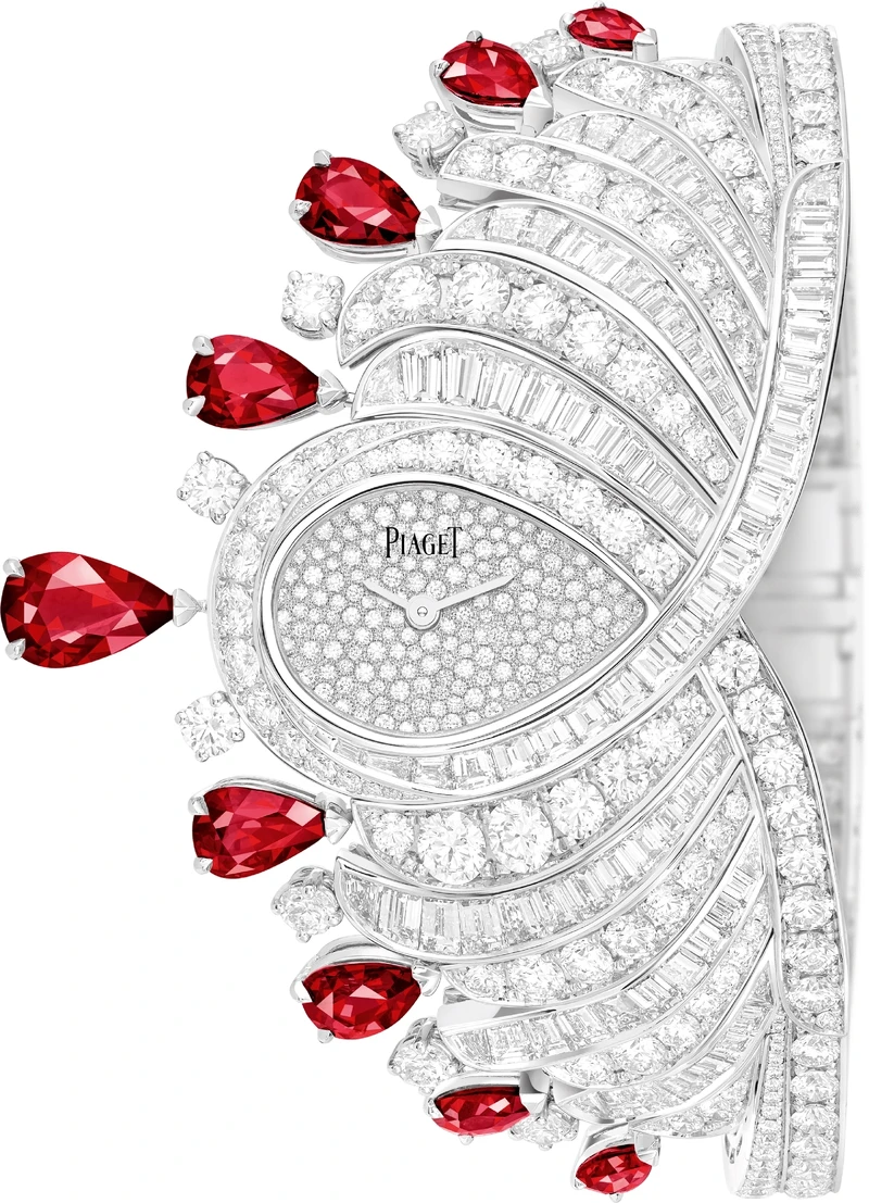 Piaget伯爵「Festive Lights慶典之光」紅寶石頂級珠寶腕錶 Piaget伯爵「Festive Lights慶典之光」紅寶石頂級珠寶腕錶