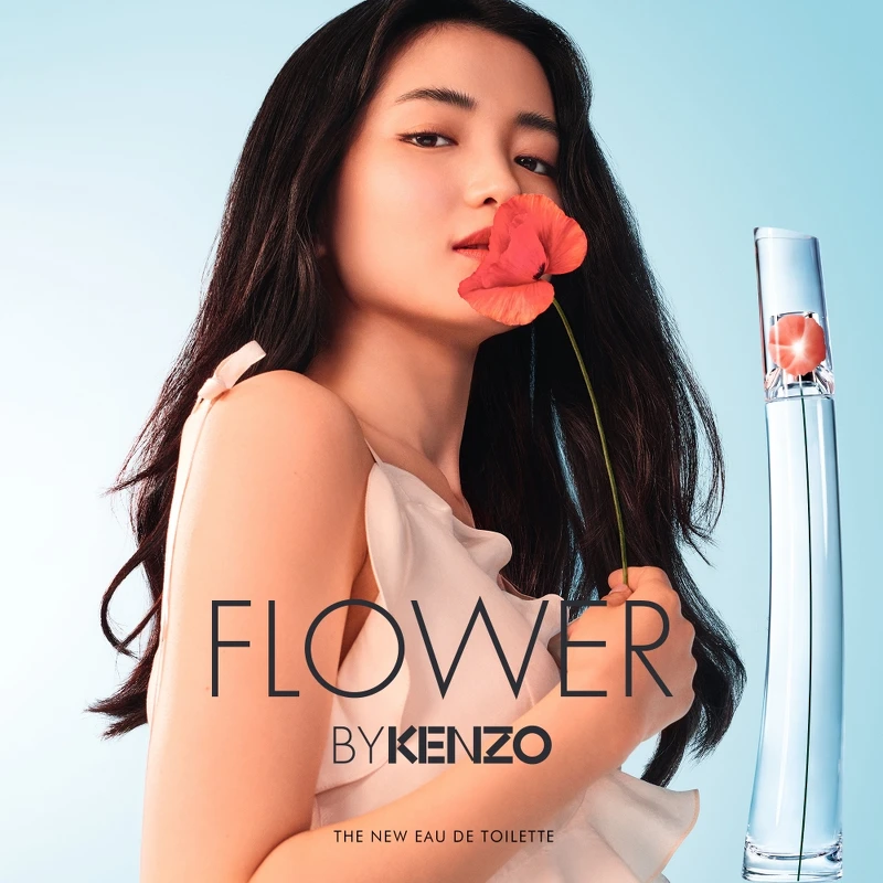 Kenzo罌粟花淡香水形象圖。