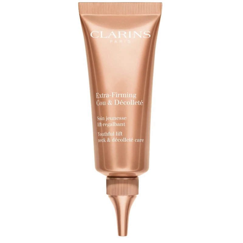 克蘭詩超性感美頸霜75ml,NT3,400。 克蘭詩超性感美頸霜75ml,NT3,400。