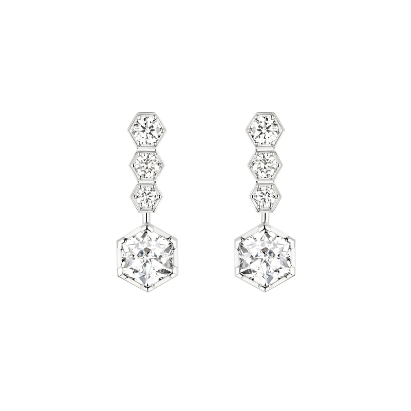 孫藝珍婚紗+婚禮的珠寶耳環行頭來自Chaumet