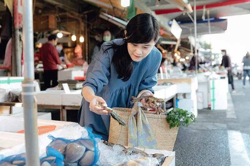 飲食作家盧怡安。 飲食作家盧怡安。