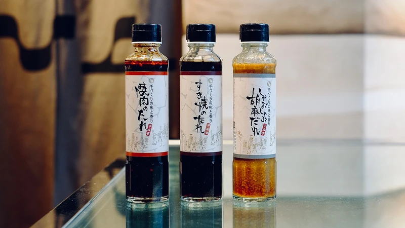 千成亭燒肉醬、壽喜燒醬、芝麻醬。