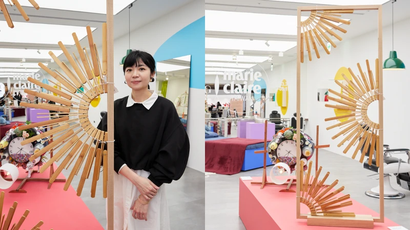 林宜賢《扇變屏風-Bon Appétit》 林宜賢《扇變屏風-Bon Appétit》