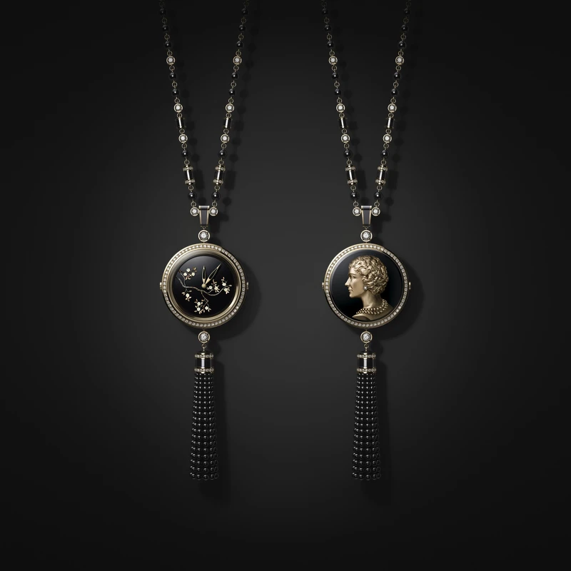 Mademoiselle Privé Bouton_Coromandel Long Necklace