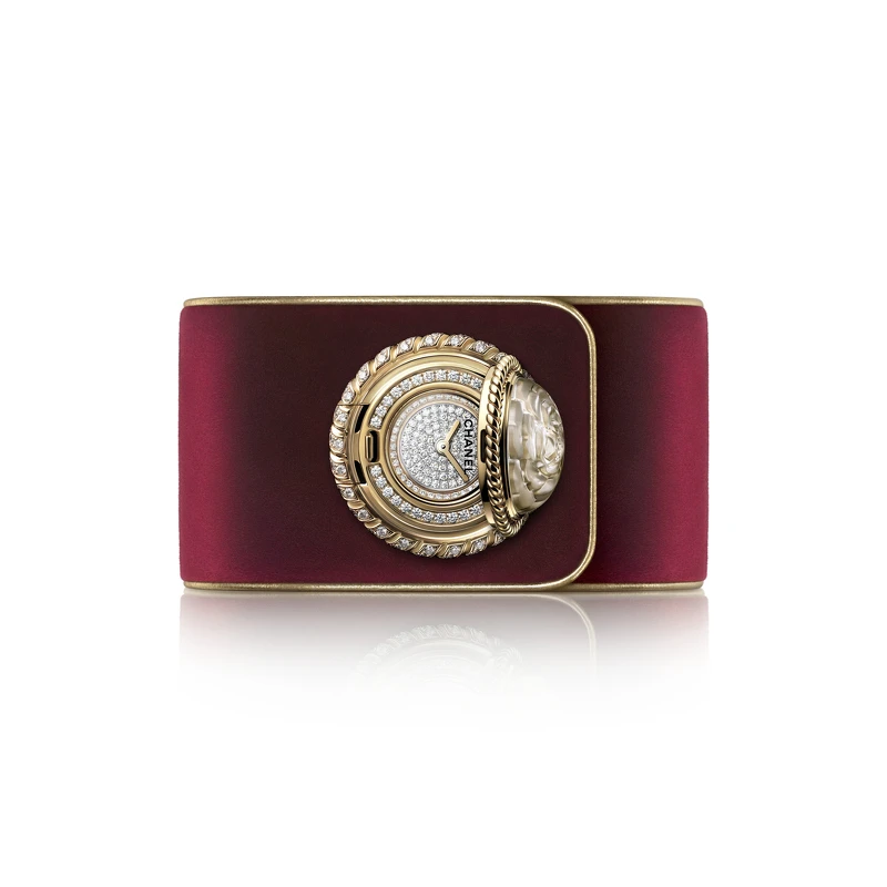 Mademoiselle Privé Bouton_Camélia Motif