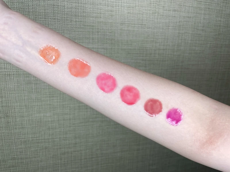 HERMÈSISTIBLE 滋養潤唇油全系列試色 HERMÈSISTIBLE 滋養潤唇油全系列試色