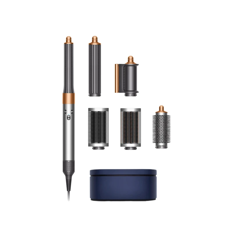 dyson Airwrap多功能造型器HS05長型髮捲版(普魯士藍)，推薦價NT17,600。