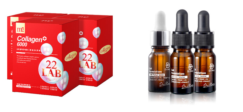 【M2輕次方】22 LAB超能膠原飲、【Dr. May】美博士B3專業抗痘精華亮白組 【M2輕次方】22 LAB超能膠原飲、【Dr. May】美博士B3專業抗痘精華亮白組